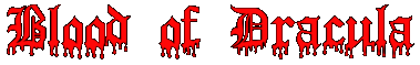 Blood of Dracula